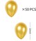Light Pink Metallic Balloons, 12inch (50pcs)Chrome Latex Pink Balloons,